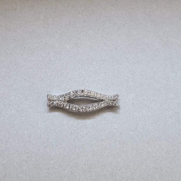 Vintage Sparkle Hair Clip - Picture 4 of 11